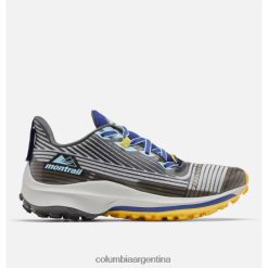 Columbia Zapatilla de trail running montrail trinity ag para mujer gris hielo/azul primavera columbia DV66DP11831 gris hielo primavera azul
